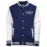 Swing Patrol Varsity Jacket - Blue & White